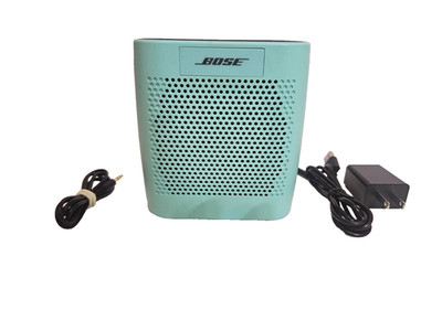 Bose SoundLink Color Portable Bluetooth Speaker   Turquoise Model 415859 Tested