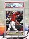 2018 Topps Now - Moment of the Week Shohei Ohtani #MOW-23 /1269 (RC) PSA 9