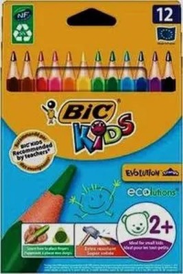 3086123214842 Kredki Evolution Triangle 12 sztuk BIC