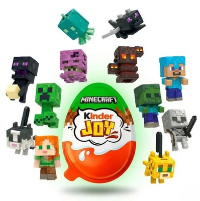 Minecraft Kinder Joy Figuren