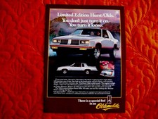 1984 Hurst Olds Coupe - Original Print Car Ad - Excellent Condition