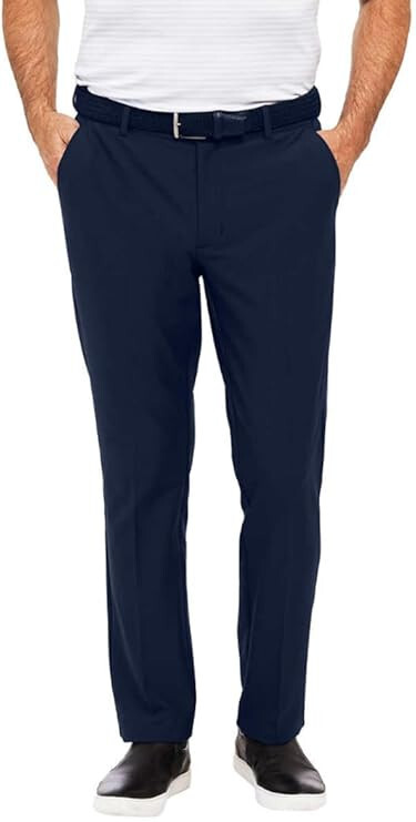 Мужские эластичные брюки Greg Norman Performance, темно-синий, Размер 34X34