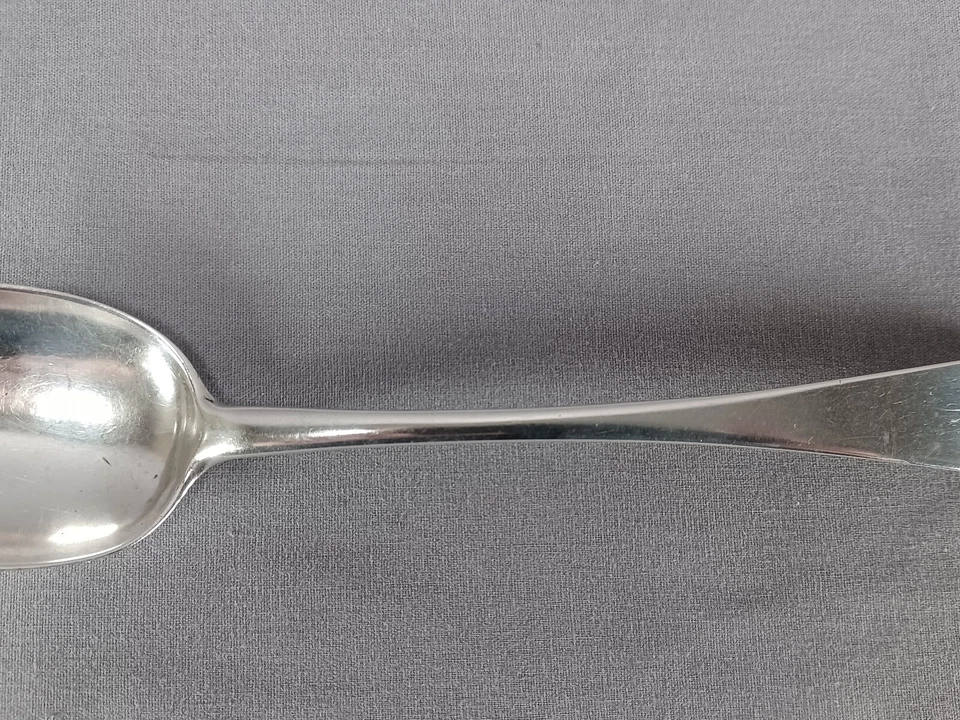 John Gardner Nueva Londres Connecticut Moneda Monograma Cuchara Plata C1734-1776 Foto 3 de 4