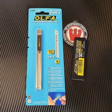 Olfa SVR1 Cutter-Messer mit 58° Edelstahlkli...