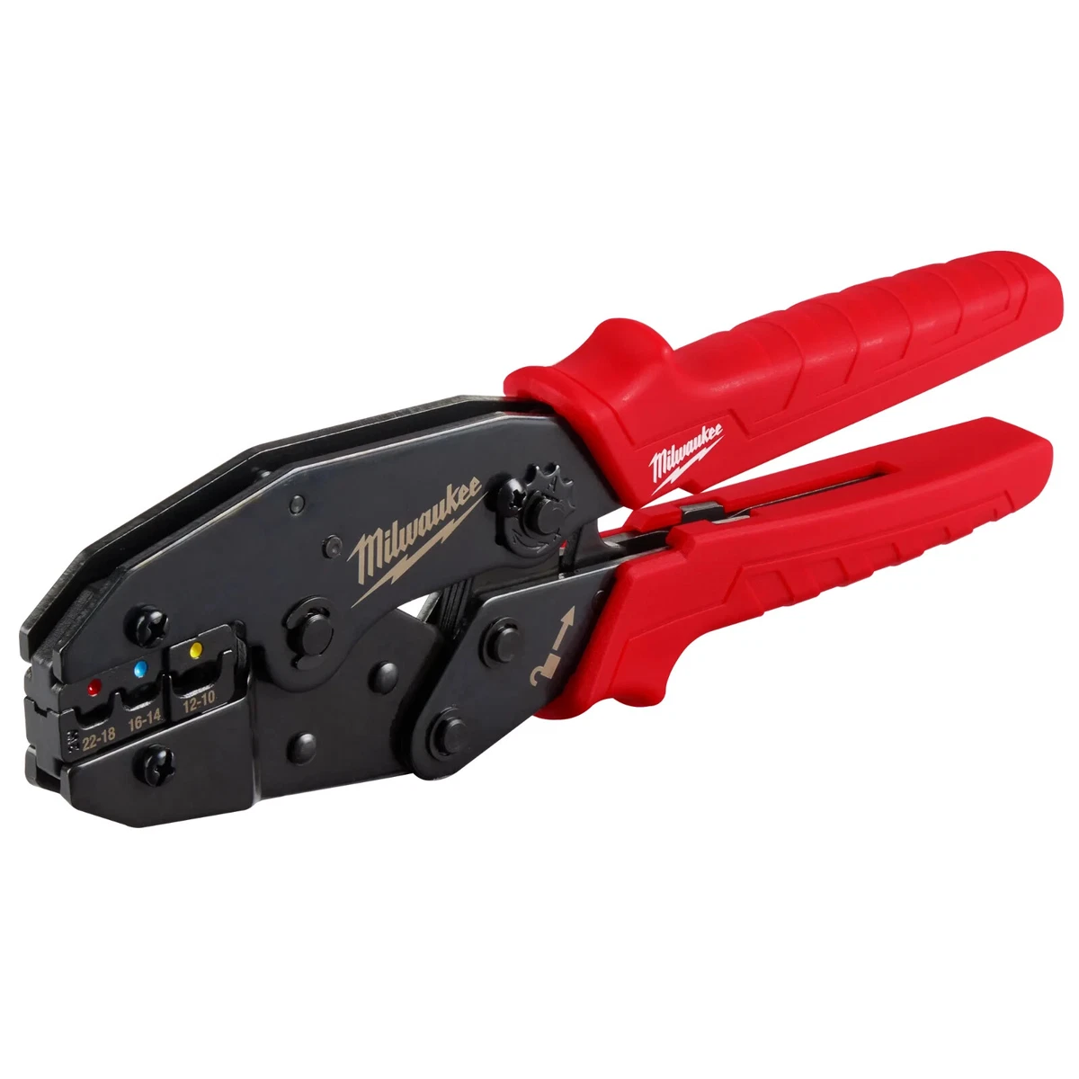 Milwaukee 48 22 3084 Ratcheting Insulated Terminals Crimper eBay