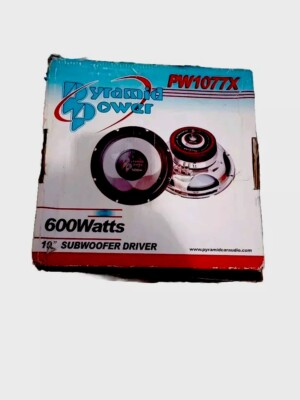 #ad Pyramid Power Pw1077x Subwoofer 10° $45.00