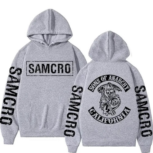 Sons of Anarchy SAMCRO Graphic Hoodie Man Streetwear Autumn Men Womnen High - Picture 31 of 32