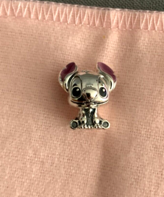 Authentic Pandora Disney Lilo & Stitch Stitch Charm 798637C01 NEW