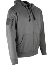 Kombat Tan Spec-Ops Hoodie Deluxe Zipped Warm Jumper Outdoors Camping Military