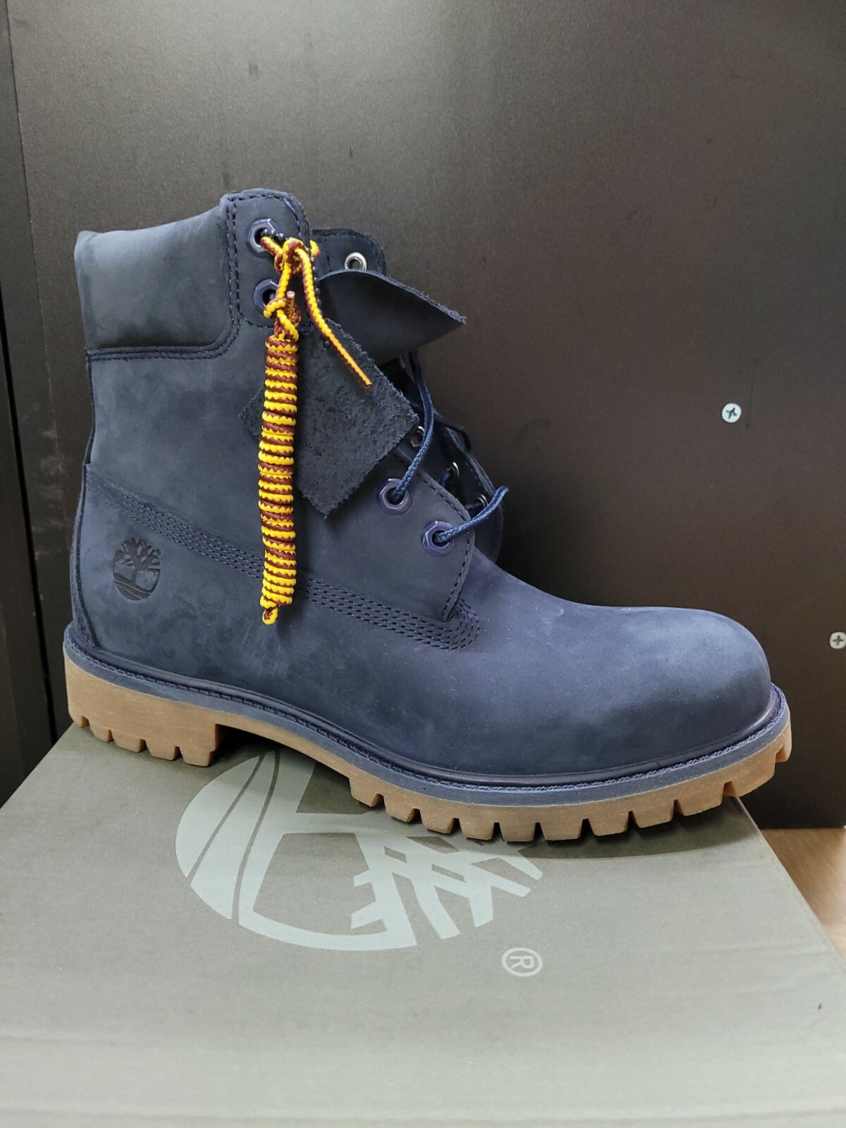 timberland 6 inch navy blue