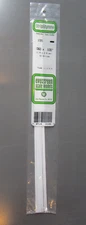 Evergreen Scale Models #155 STRIPS .060 X .100 x 14", Styrene, pk 10 -See Below