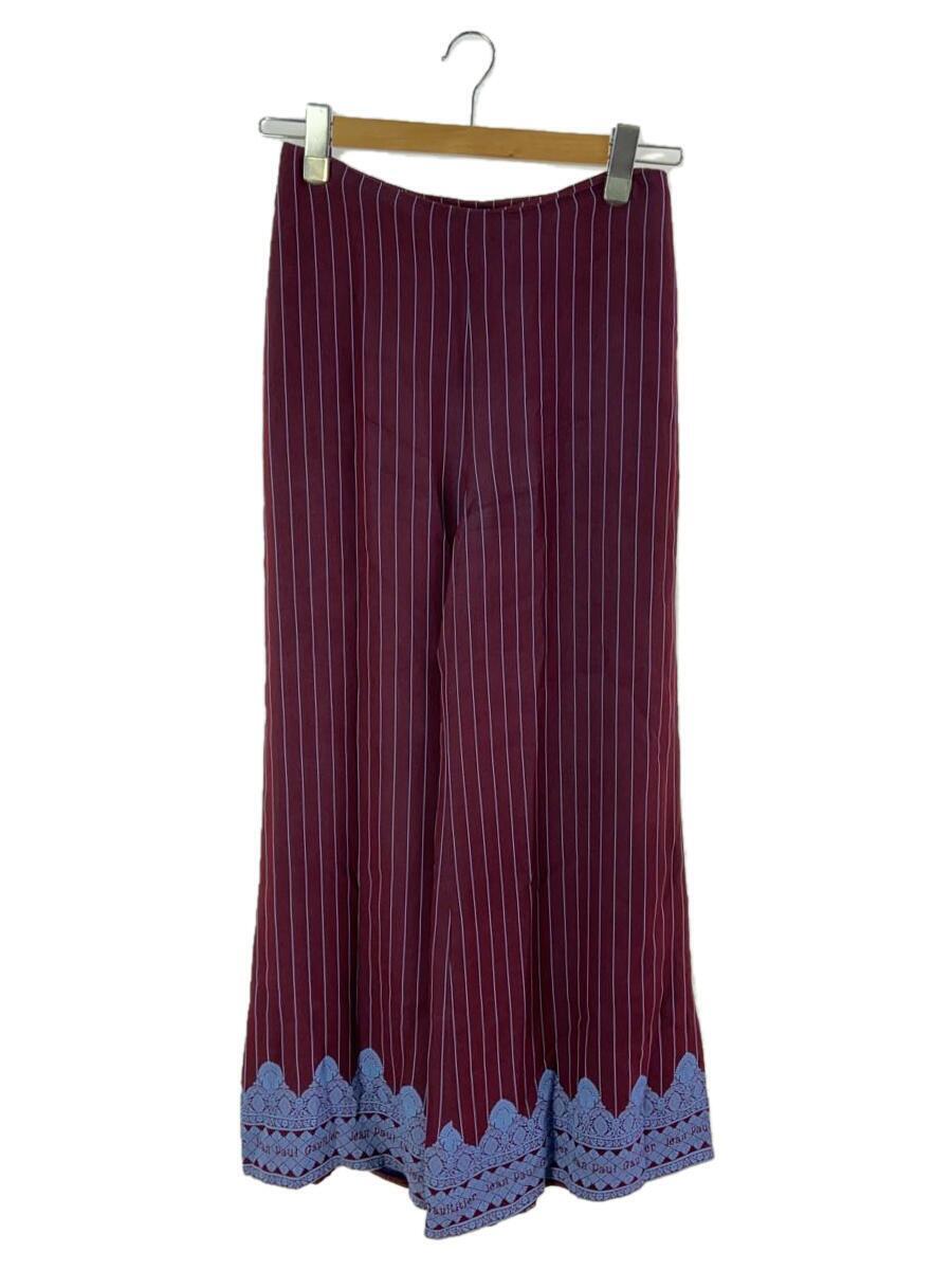 Jean Paul Gaultier Pants Rayon bordeaux 63 | eBay