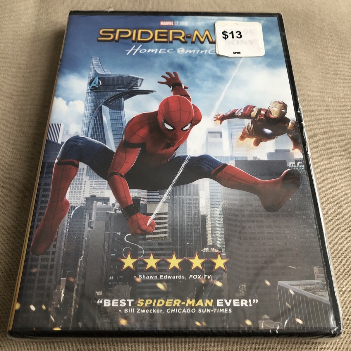 SPIDER-MAN Homecoming 　DVD　フィギュア SHF Spider Man Homecoming The Spiderman PVC Action Figure
