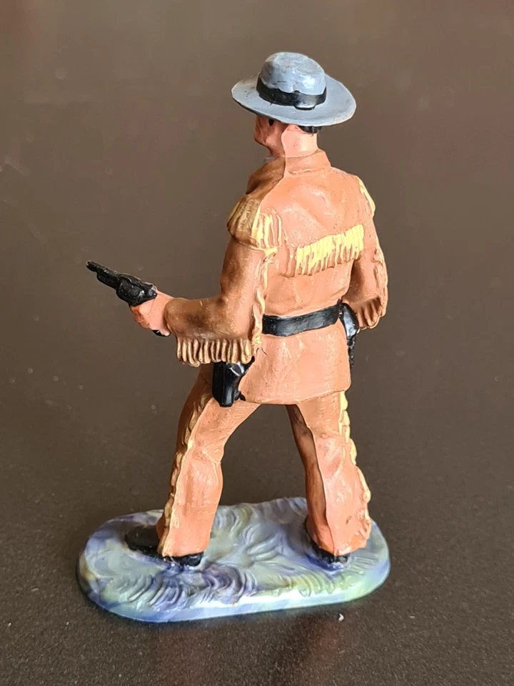 6970 Elastolin WildWest Trapper mit 2 Colts 7cm-Serie aus den 1960er Jahren - Bild 2 von 4