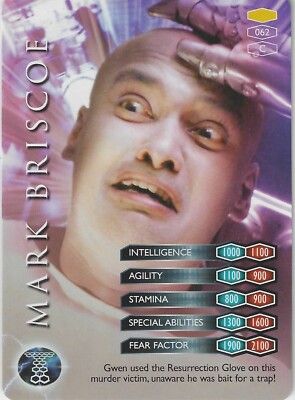 Torchwood Trading Card Game Card 062 Mark Briscoe Common Karte sehr guter Zustand