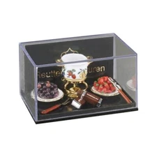 MINIATURE DOLLHOUSE 1:12 SCALE REUTTER CHOCOLATE FONDUE SET - 1.417/6