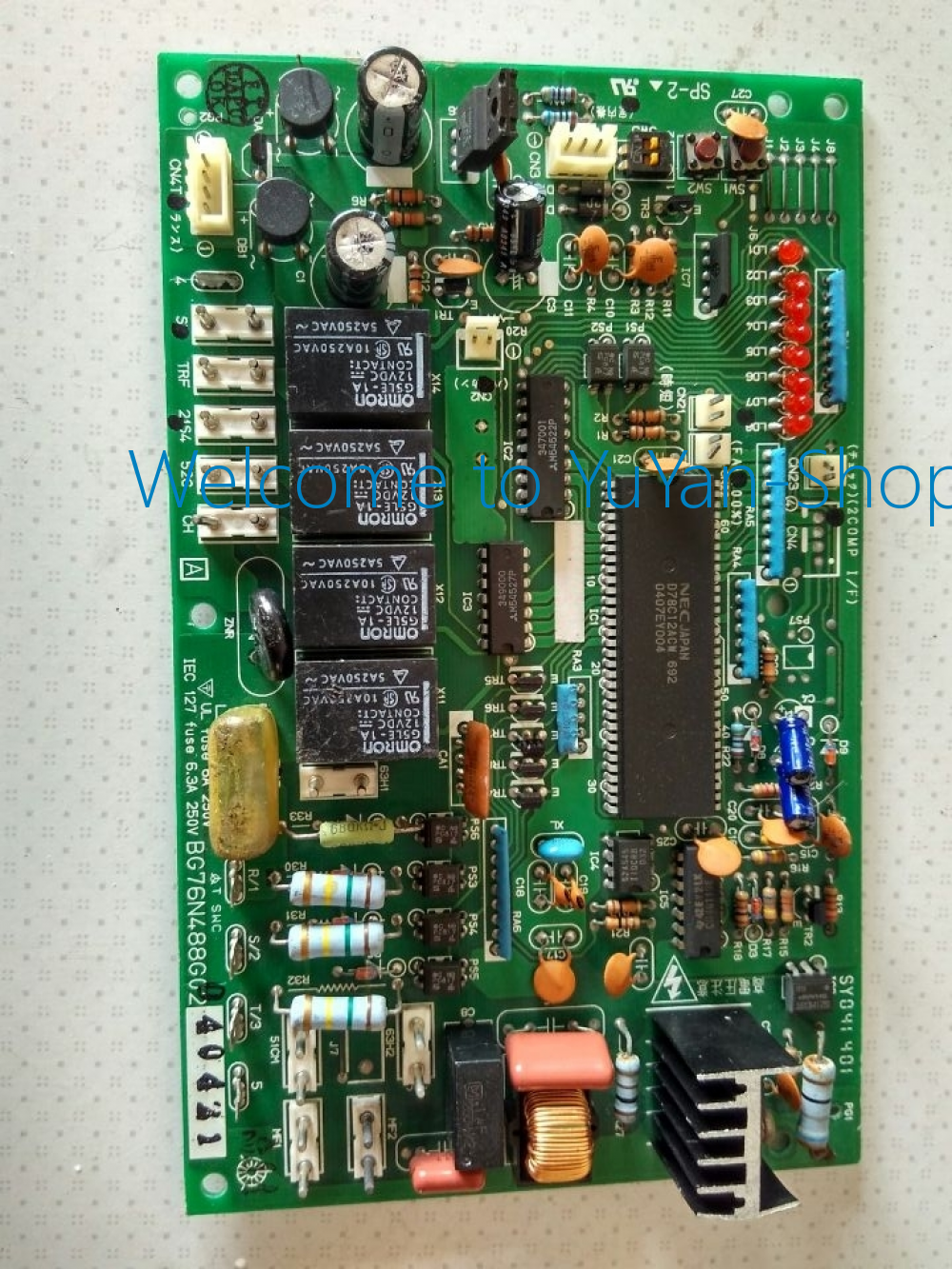 Original Mitsubishi circuit board BG76N488G02 #T80Q YS