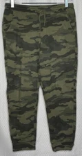 INDEPENDENT MEN'S JOGGER PANTS DRAWSTRING WAIST CAMOUFLAGE WAIST 34