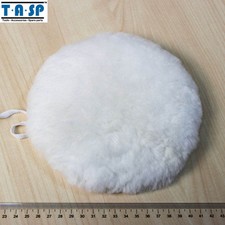 Almohadilla de pulido automático para capó de pintura pulido de coche de lana de cordero de 6 pulgadas, 150 mm de 2 piezas