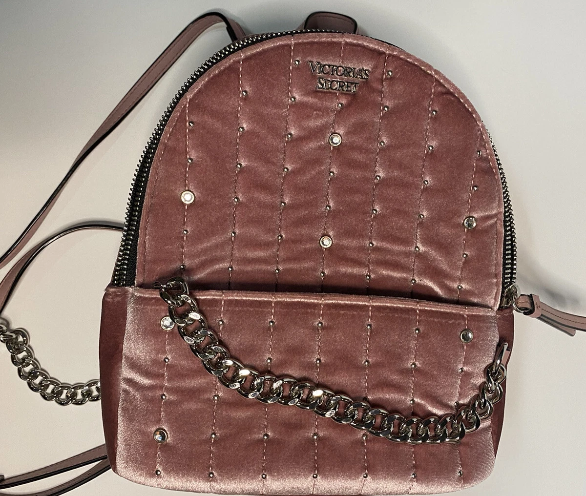 Victoria secret pink sales velvet backpack