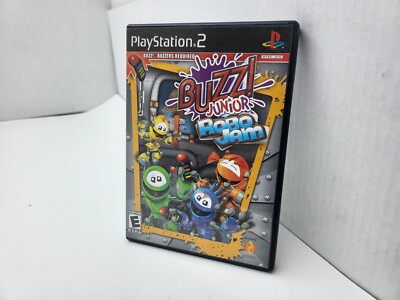 Buzz Junior Robo Jam for Playstation 2 PS2 CIB Complete NTSC (TESTED ) #P28