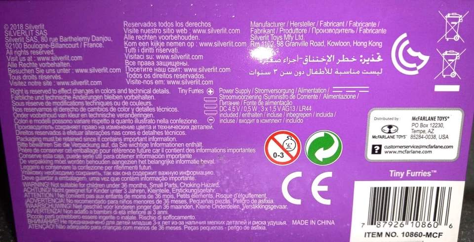 Pequeños Furries Esponjosos Amigos con 60+ Reacciones Risita Cantar Malva, Nuevo Foto 4 de 4