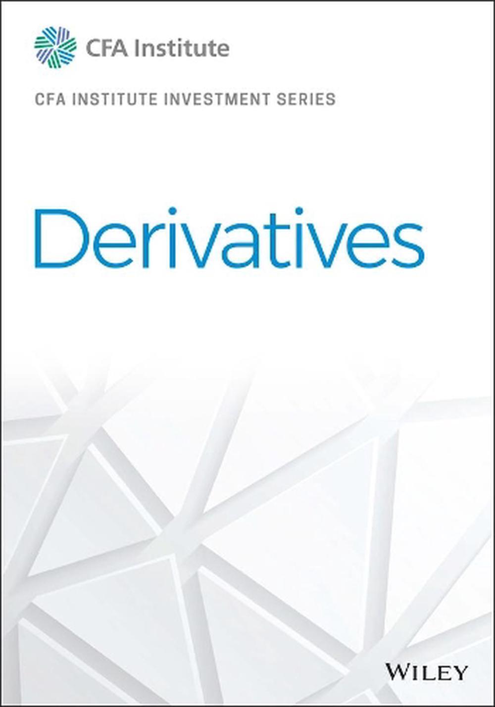 Derivatives by CFA Institute Hardcover Book-image