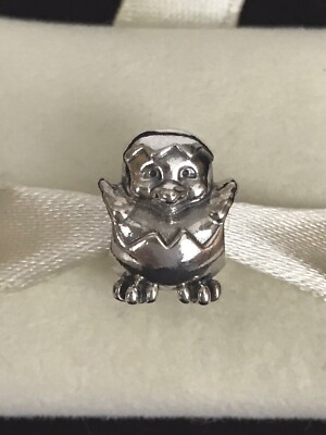 Pandora Silber OSTERKÜKEN Charm 790528 Brutei 925 ALE + Box Original