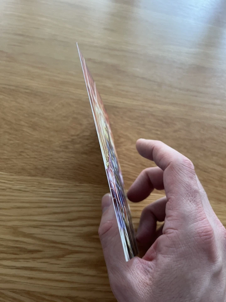 Promotional Postcard Winds Of Thunder PC Engine Works TurboGrafx Turbo Duo - Image 4 of 4