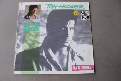 TOM HOOKER - LOOKING FOR LOVE - 608 235 - BABY RECORDS - 1986