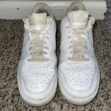 Nike Court Vision Low White Sneakers Women's Size 11