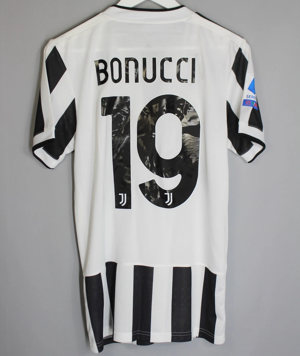 Juventus No19 Bonucci Home Long Sleeves Jersey