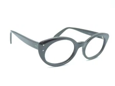 Vintage Bausch & Lomb B&L Small Black Cateye Sunglass Frames 45 18 5 1/2