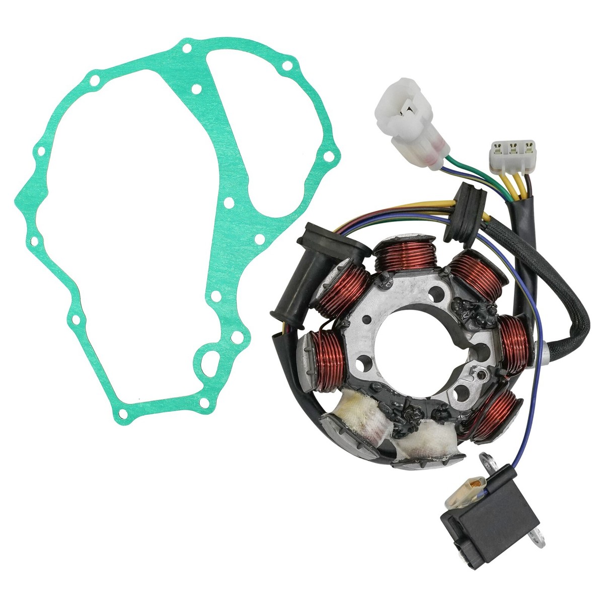 Caltric Stator & Gasket Replacement For Honda TRX250EX TRX250 Sportrax 2001-2002