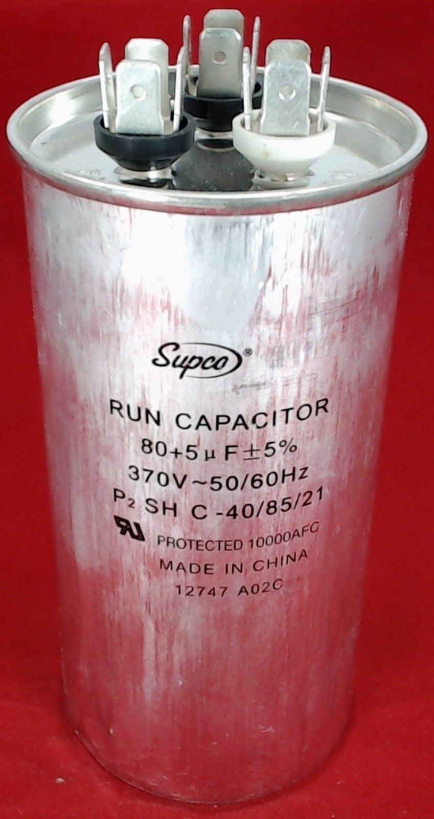 CD80+5X440 NEW Supco Oval Motor Dual Capacitor 80+5 uf MFD 440 VAC Volt
