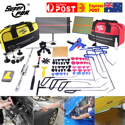 PDR Car Paintless Dent Removal Hail Repair Tools Kits Puller Lifter ...