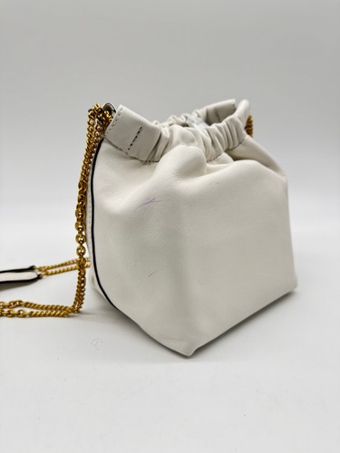 Donna Karan NY Rosedale leather chain small crossbody bag -White (Defective) - Picture 11 of 19