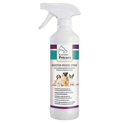 HOTREGA Haustier Hygiene Spray Petcare Reiniger Desinfektion geruchlos 500ml