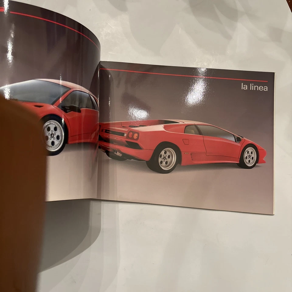 Lamborghini Diablo línea completa folleto datos Foto 2 de 4