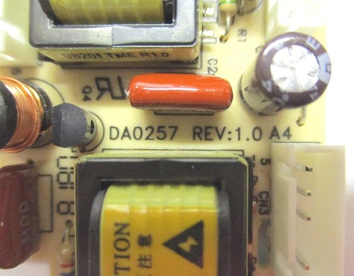 Inverter for neon lamp DA0257-01S Wannien 101V0, rev. 1.0 A4, original! - Picture 3 of 5
