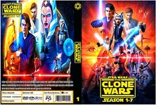 Star Wars The Clone Wars Animated Series Season 1-7 English Audio with Eng Subs
