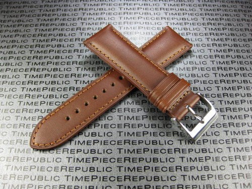 18mm Brown CALF LEATHER STRAP Watch Band TOP GUN Pilot Portuguese 5 - Picture 13 of 26