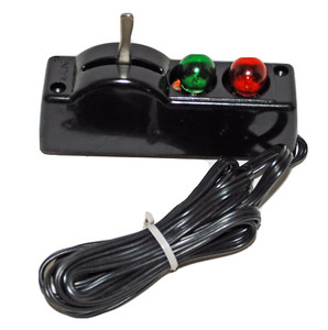 Black K-Line Switch Controller, Old Stock, Inc Bulbs, Works with Lionel 022
