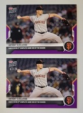 ONE 2021 Topps NOW - #341 Anthony DeSclafani San Francisco Giants Purple #/25