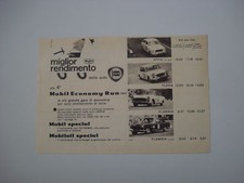 advertising Pubblicità 1962 LANCIA APPIA III SERIE/FLAVIA/FLAMINIA