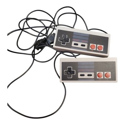 2 PCS Wired Gamepad Controller Replacement for NES Nintendo Entertainment System