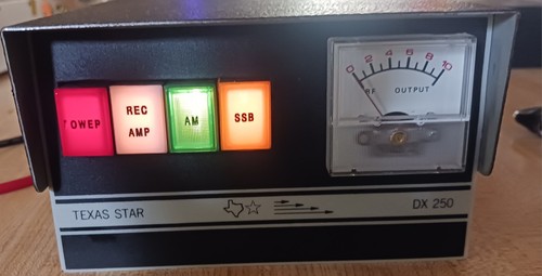 TexasStar DX-250 AM/SSB For 10 Meter Near Mint! With Original Toshiba's. 2290's