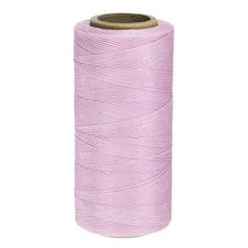 150D Waxed Thread 284 Yards Polyester Leather Sewing Waxed String Purple Brown
