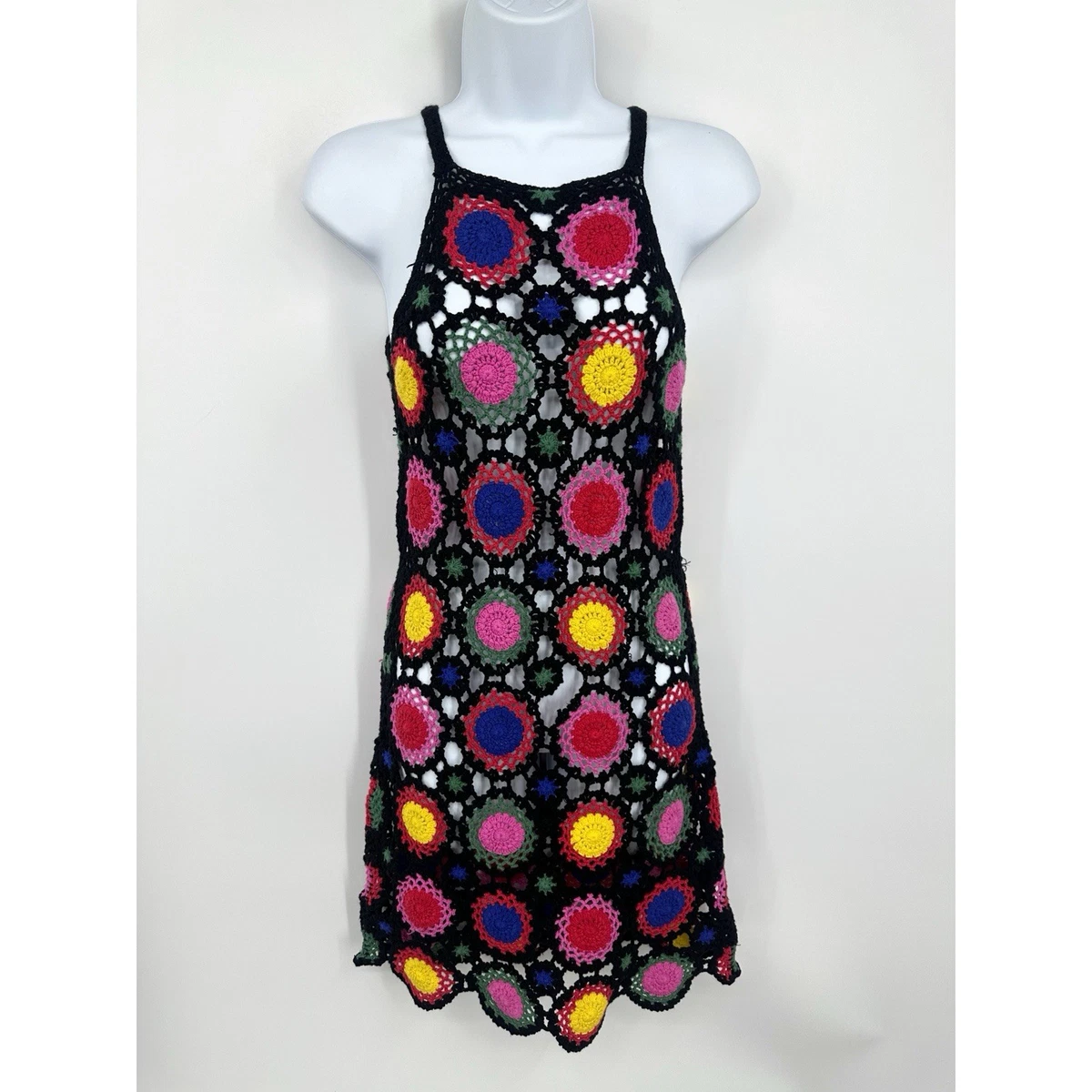 h&m coachella crochet dress H&M Coachella Crochet Dress Size 6 S (4-6)