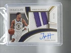TYRESE HALIBURTON 2021-22 IMMACULATE PREMIUM PATCH AUTOGRAPH AUTO /15 Q3873